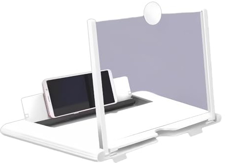Lente di ingrandimento per schermo del telefono cellulare, staffa pieghevole per amplificatore, supporto per amplificatore, per uomini, donne, ragazzi, giovani, adolescenti, film, video, feste