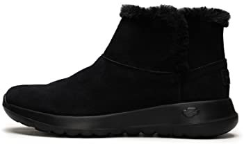 Skechers Damen On-the-go Joy - Bundle Up Klassisch Stiefeletten, Black Suede, 41 EU