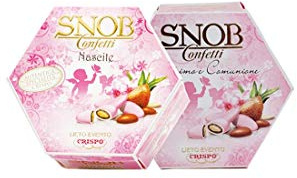 Confetti Snob Lieto Evento 1 Kg (2 conf) incartati singolarmente (Rosa)