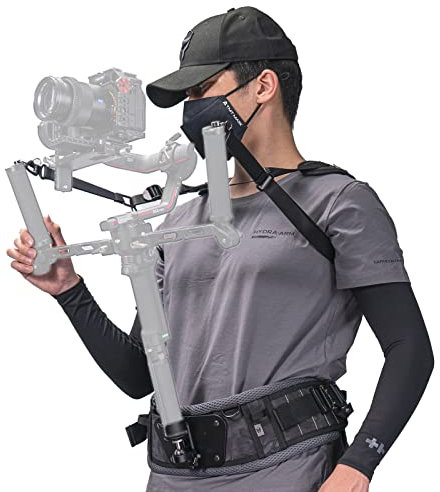 TILTA Lightweight Gimbal Support Vest for DJI Ronin RS2, RSC2, RS3 and RS3 Pro with Height Adjustable Adapter GSS-T04