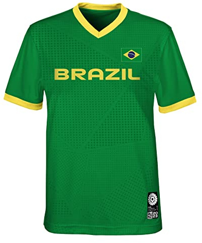 FIFA Maglietta Unisex Ufficiale della Coppa del Mondo di Calcio 2023 del Brasile (1 Pezzo)