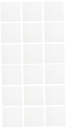 DIYEAH 64 Blatt Muster Pauspapier Kohle-Pauspapier Kopierpapier Überweisungs Papier durchscheinendes Pauspapier kreatives Pauspapier Tuch Kohlenstoff Schleifpapier Weiß