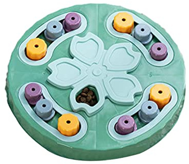 puzzle pour chien – Gamelles d'alimentation pour chiot de 300 g, jeu de puzzle interactif | Nœud pour chien à alimentation lente, design coloré en polypropylène, alimentation lente,