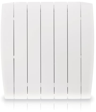 HJM Emisor Térmico Cerámico WiFi Bajo Consumo OPTIMA 750, Programación 24/7, Funciones Ahorro, Turbo Programable, 750W, Blanco