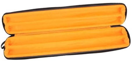 JOINPAYA Custodia Tune e Bambù in Flauto Capacità per di Grande con C Pelle Pu Tessuto, Protezione Durevole Colore Casuale per Strumenti Scuole e Pratica Personale
