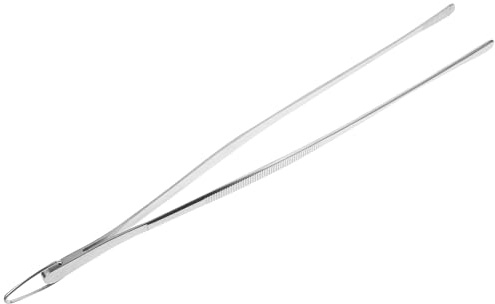 jojofuny Pinzette da Chef in Acciaio Resistenti 30 CM con Punta Sottile e Impugnatura Ergonomica Pinze da Cucina per Barbecue e Alimenti Utensili per Servire Antipasti e Carne