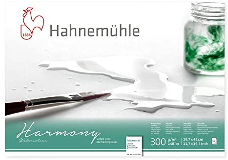 Hahnemuhle Harmony Aquarellblock Hei?presse A3