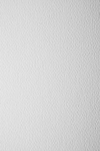 Netuno 10x Karton Weiß beidseitig strukturiert DIN A4 210 x 297 mm 300g Prisma Bianco für Scrapbooking Deko DIY Bastelarbeiten Geschenk-Anhänger Kunst und Handwerk