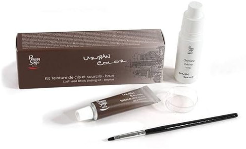 PEGGY SAGE Urban Color Tinte Pestañas Cejas Maquillaje Maquillaje Castaño Oscuro