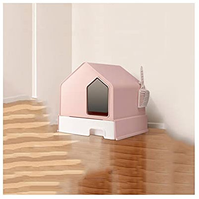 Cajas de Arena Caja de arena de gato totalmente cerrada Tipo de cajón gato grande gato gato inodoro a prueba de salpicaduras a prueba de salpicaduras Caja de arena desodorante gatito Daily Nitsities c