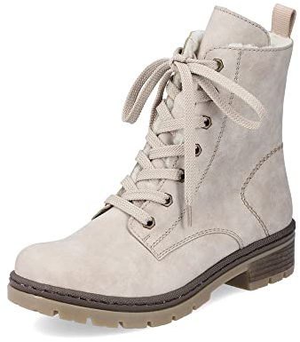 Rieker Mujer Botines Y7446, señora Botines con Cordones