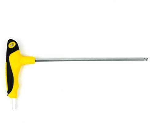 ingdaum® Clé Allen 4 mm x L 180 mm avec boule et poignée en T / poignée à six pans creux