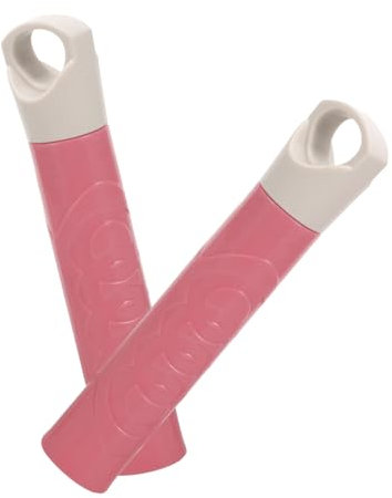 Anneome 2pcs 22mm Broom Handle Grip Replacement Mop Rod Handle End Caps Clothesline Stick Sleeve Home Cleaning Accessories Pink