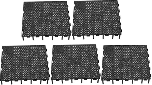 CIYODO 5pcs Aquarium Tank Divider Plates Fish Tank Bottom Filter Trays Easy to Install