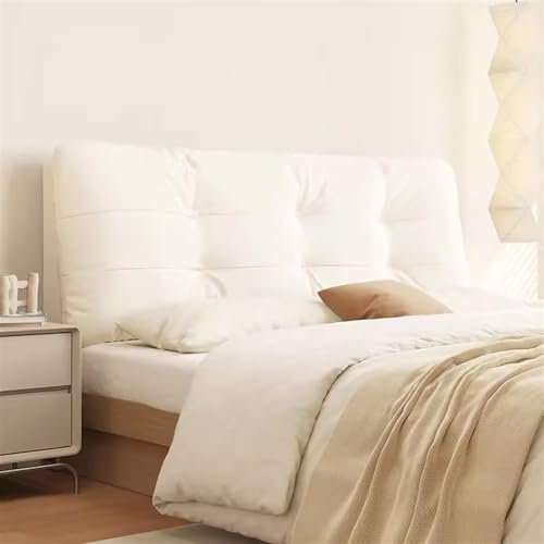 Gleedipre Europäischer Stil Kopfteilbezug Kollisionsschutz Abnehmbarer Bezug Weiches Kissen Für alle Jahreszeiten geeignet Rückenlehne am Bett(M1,190x60cm/Hat EIN Kopfteil)