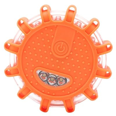 Luz intermitente LED, Luz de flash de advertencia LED - Luz LED de advertencia de seguridad | Luz LED intermitente para vehículos impermeables, baliza intermitente con 9 modos de iluminación para