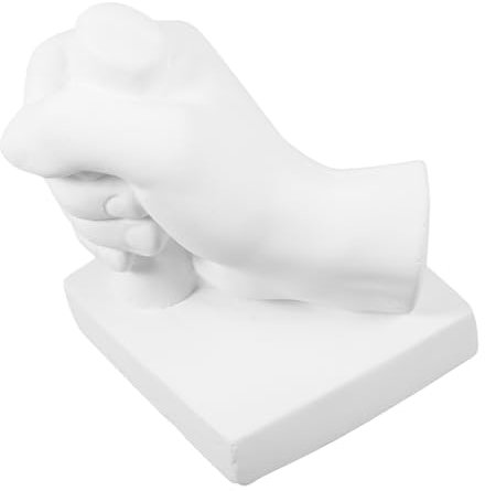 Angoily Scultura in Gesso Mano Esemplare di Pratica per Schizzo Stampo per Schizzo Mano Pratica di Disegno in Gesso Scultura da Disegno