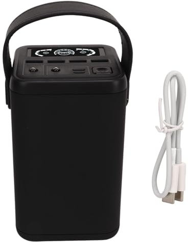 KhUkhu Power Bank Portatile da 60000 mAh per Telefoni Cellulari E Laptop, per Campeggio All'aperto di Emergenza