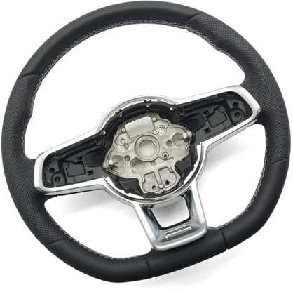 Sportlenkräder Kompatibel Mit VW Für Golf 7 MK7 Für GTI Für Rline Für GTE Auto-Sportlenkrad Mit Lenkradrahmen Ersatz-Autozubehör(Old R Logo)
