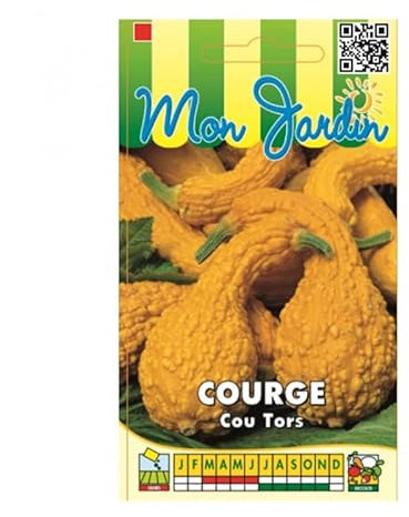 Sachet de graines de Courge Cou tors - 3 g - légume fruit - LES GRAINES BOCQUET