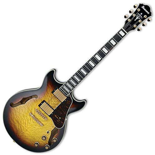 Ibanez Artcore Expressionist AF95FM-AYS Antique Yellow Sunburst - Halbakustik Gitarre