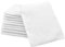 ZOLLNER 10 Manoplas de baño, Blanco, 100% algodón, 16x21 cm