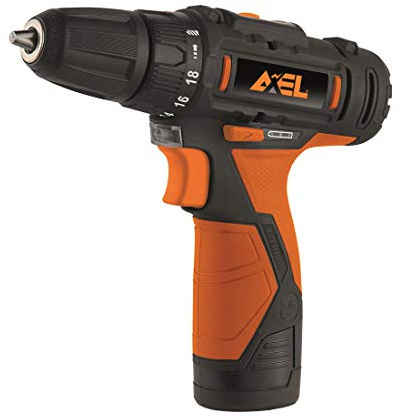 Trapano Avvitatore 12 V Doppia Batteria al Litio con Valigetta FU20131