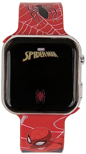 Accutime LED Kinderuhr, große Digitale LED-Anzeige, verstellbares Armband, Lange Batterielaufzeit, Abschaltautomatik, für Jungen und Mädchen
