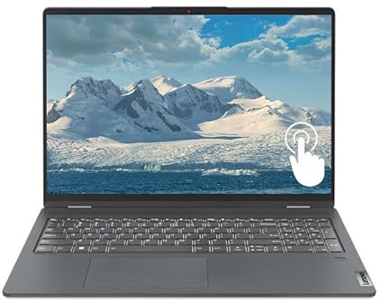 Lenovo IdeaPad Flex 5 16 2.5K (2560x1600) IPS Touchscreen 2-in-1 Laptop, Intel Core i7-1255U up to 1.7 GHz, 10C, 16GB RAM, 512GB SSD PCIe, Backlit, Fingerprint Reader, EAT Cloth, Black