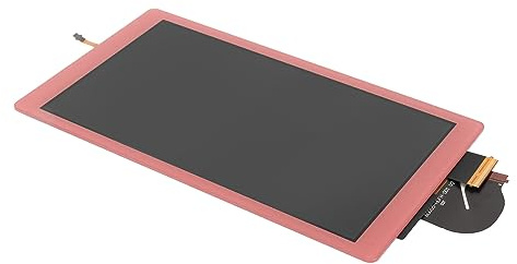 Écran de Remplacement, Pièce de Réparation Écran LCD rétroéclairé Haute Résolution Panneau d'écran Tactile à Ajustement Parfait Large Gamme de Couleurs pour Console Lite (Rose)