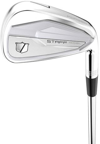 Wilson Palos de Golf, Juego de Hierros Staff Model CB, 4-PW, Acero, para Hombres y Mujeres