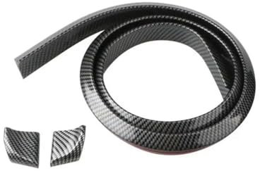 NVNZMFPPW Für Mercedes Für Benz A180 A200 A260 W203 W210 W211 AMG W204 C E CLK CLA Classe 1,5m Autospoiler Nachrüstbarer Heckspoiler Heckspoilerflügel(Carbon Look)