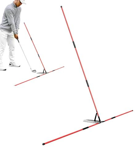 Générique Entraîneur de Swing de Golf, Support de bâton d'alignement de Golf | Sticks d'entraînement de Golf Portables,Accessoires de Club de Sport pour Le Nouvel an Chinois, Saint-Valentin