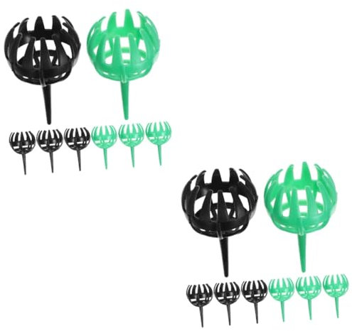 Toyvian 2 Ensembles Boîte À Engrais Panier À Engrais Pour Verger Fertilisation Panier À Pour Bonsaï Jardinage Pépinière Portable Pot À Démarrage Plantation 20 pièces * 2