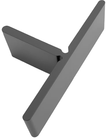 Fugenkreuze T-Stück 3 mm oder 4 mm Fugenbreite Steghöhe 20 mm für Terrassenplatten Bodenplatten Fliesen (200, 4 mm)