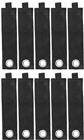Förvaringsremsor Krokögla Förlängningshållare Förvaringshållare Organisatör Wrap Keeper för RV Garage Boat (XL)