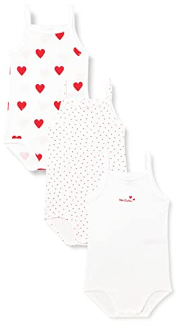 Petit Bateau Bodies À Bretelles (Lot de 3) Bébé Fille, Variante 1, 3 Ans