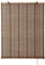 Tenda a Rullo in Bamboo Naturale in Legno di bambù Home Balcone Privacy Protezione Parasole ，per la ​decorazione domestica (Marrone Scuro,120_x_250_cm)