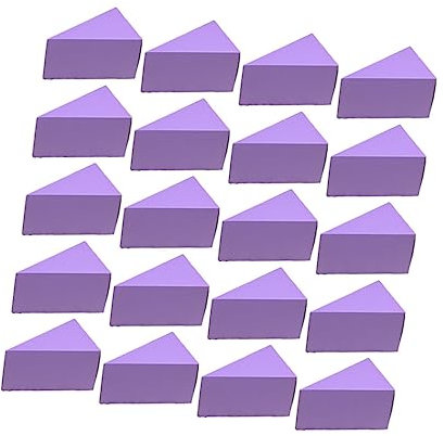 COLLBATH 50pcs Valentine Cake Lids Cake Boxes Cheesecake Containers Party Candy Boxes