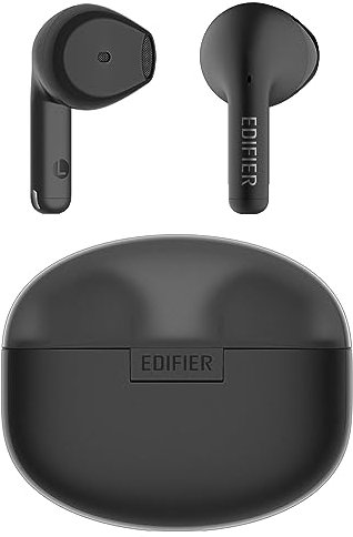 Edifier X2s Ecouteurs Bluetooth sans Fil, Écouteurs Intra-Auriculaires sans Fil Bluetooth 5.3, Pilotes Dynamiques de 13 mm, Suppression du Bruit Ambiant AI, IP54 Étanche Oreillette Bluetooth - Noir
