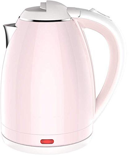 Bouilloires électriques de voyage, rapides et silencieuses, capacité de 1,8 L avec indicateur LED d'ébullition rapide gratuit, 1500 W avec base de pirouette sans fil 360, finition en acier