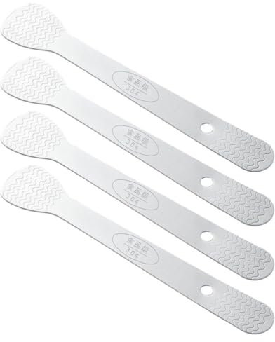 LABRIMP 4pcs Dumpling Stuffing Spoons Ergonomic Wonton Filling Tools for Home Cooking Kitchen Utensils for Easy Dumpling Preparation