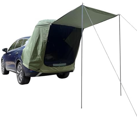 Auto-Heckklappenzelt für Jeep Wrangler JL 2019-2022- Sonnen- und winddichtes, universelles Heckklappen-Auto-Campingzelt, Outdoor-Ausflug