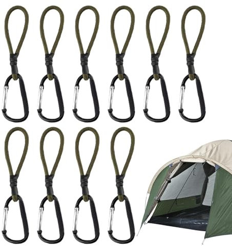 Strapazierfähiges elastisches Seil mit Karabinerhaken für Transporter mit Karabiner, robuste Gurte mit Schnalle zum Klettern, Expanderseil mit Karabiner, Outdoor, Camping