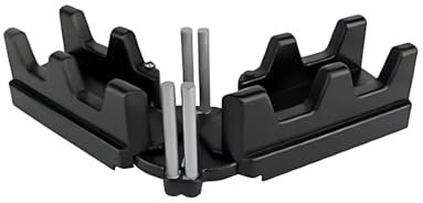 HLJMRD 2-in-1 SMitre Measuring Cutting Tool, Mitre Box Tool, ABS Mitre Saw Protector 85-180°Bevels Cutting Tool for Woodworking & Home Renovation