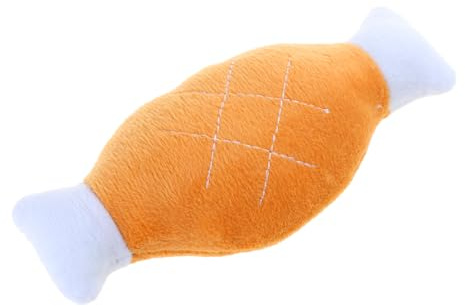 Welpenkauspielzeug Haustier Hunde Beißbares Plüschtier Hund Quietschen Quietschen Knochen Weiche Hundezahnbürste Beißen Haustier Geschenk Kauen für Welpen Kleines Kauen Für Aggressive Kauer Aggressive