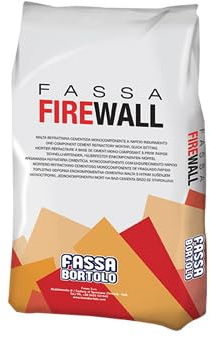 5PZ MALTA REFRATTARIA FIREWALL FASSA BORTOLO GRIGIA KG 5