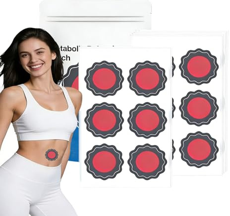 30 parches para adelgazar Metabalance, parche cosmético para el cuidado del cuerpo, para todo tipo de cuerpo (1 unidad)