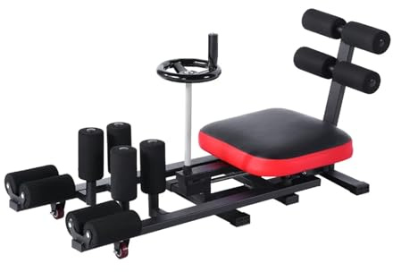 Professionell Bensträckare, Tung Utrustningssplitmaskin, 0-210° Justerbar Stretchutrustning, For Att Förbättra Flexibiliteten Vid Stretching, 200 Kg Lastkapacitet(Black)