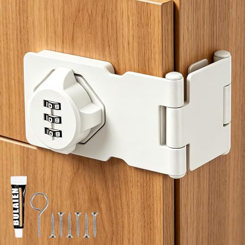 Cabinet Lock Mit Zahlencode Mit Schrauben,Kann Bei 90°&180° Installiert | Schrank Schloss, Schloss Schrank Mit Schrauben,Riegelschloss Mit Zahlencode Für Schiebetür